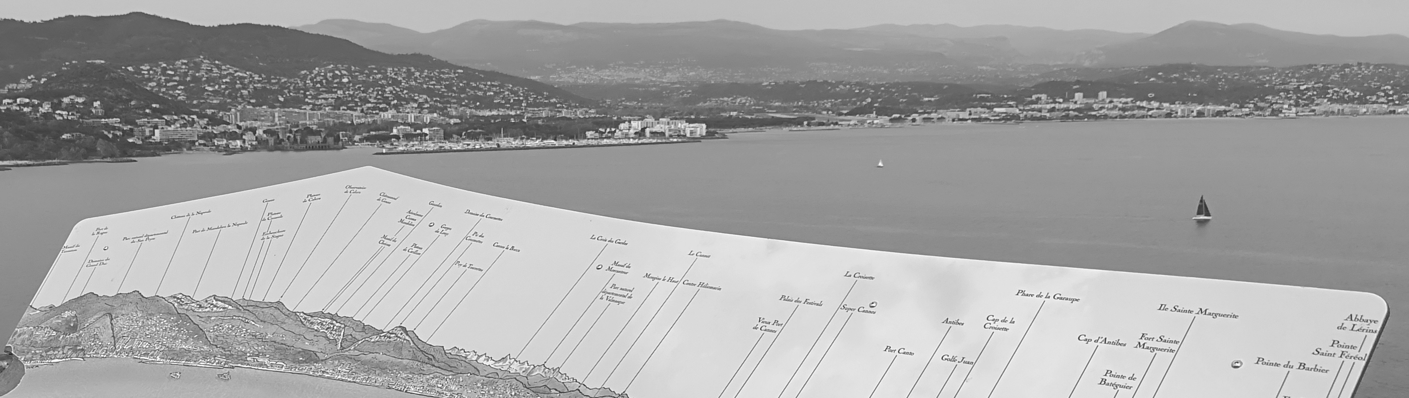 Table d'orientation de Théoule-sur-Mer